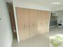 収納　寝室の収納です。部屋がすっきり片付きます。