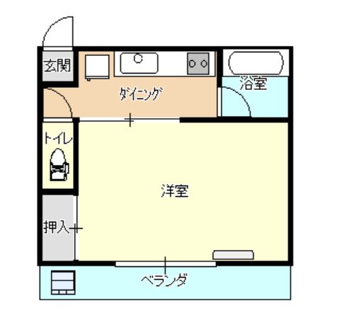 大関マンションの間取り