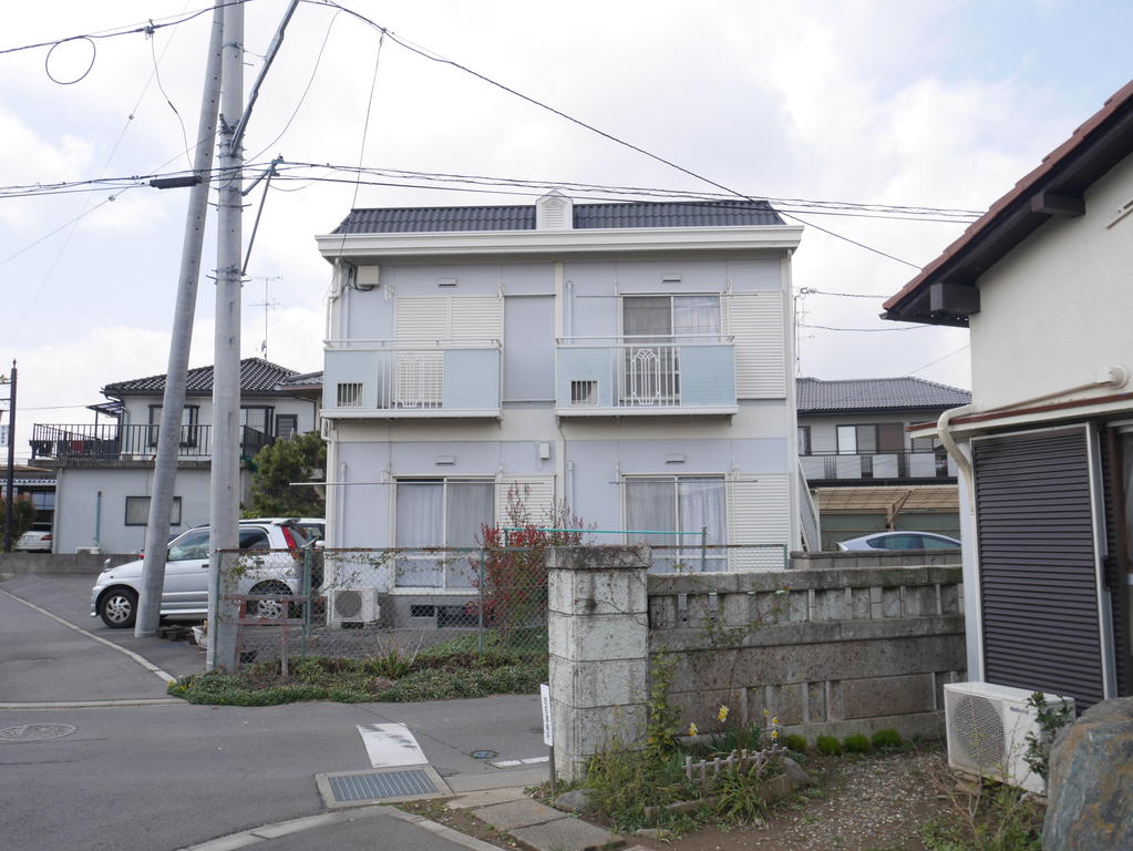 【龍ケ崎市のアパートの駐車場】