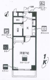 豊橋市南栄町のマンションの間取り