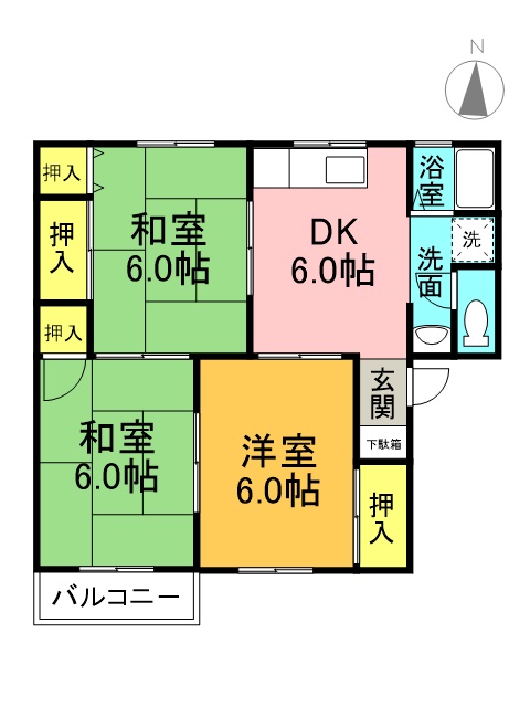 アルシオンIIの間取り