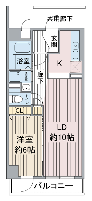 石川橋セブンの間取り