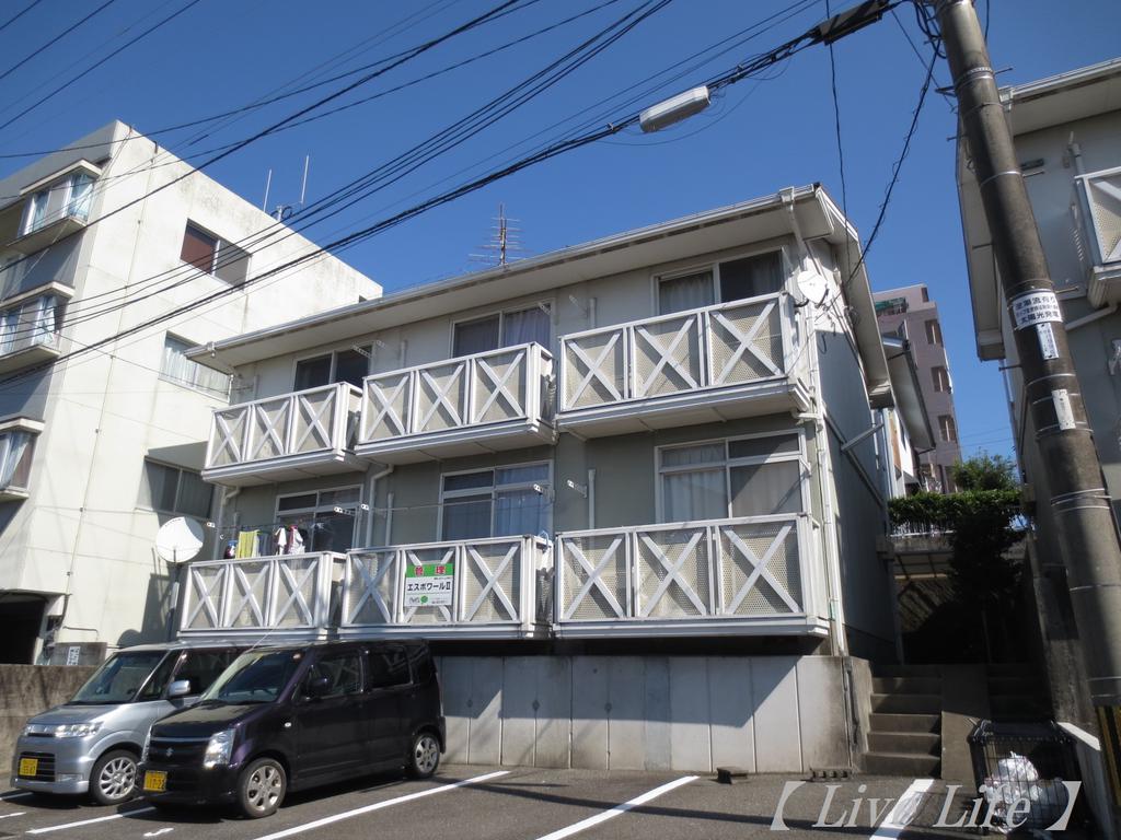 建物外観　白を基調にした外観★