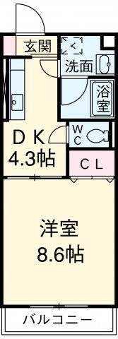 愛知県刈谷市半城土中町２（アパート）の賃貸物件の間取り
