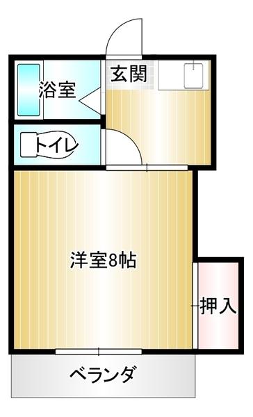 コーポOBSの間取り