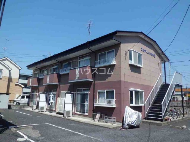 加須市南町のアパートの建物外観