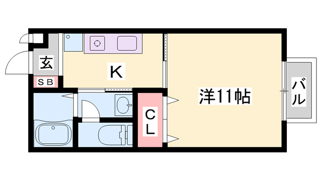 コートヴィラの間取り