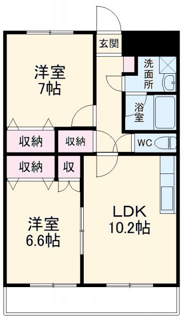 ドリーム篠原の間取り