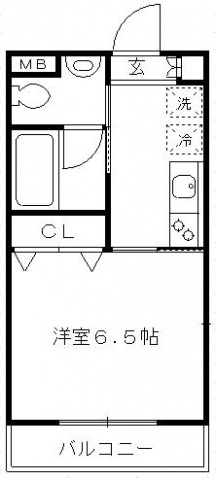 カーサソラーレの間取り