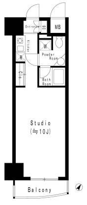 MFPR代々木タワーの間取り