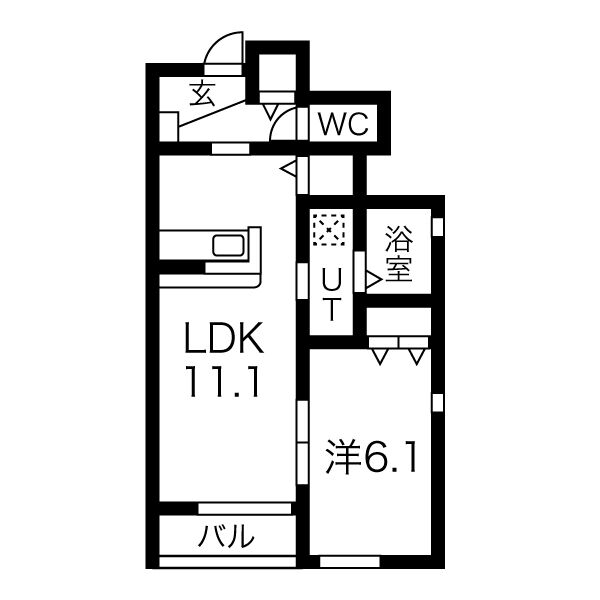 SOLANE　LALA利府の間取り