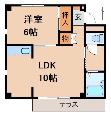 アーバンライフ紀ノ川の間取り