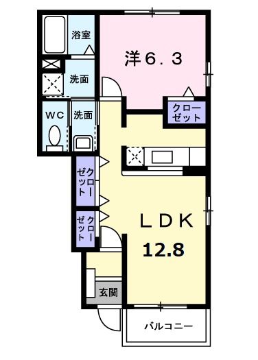 アスール　シエロの間取り