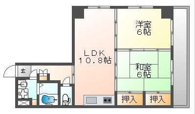 paceの間取り