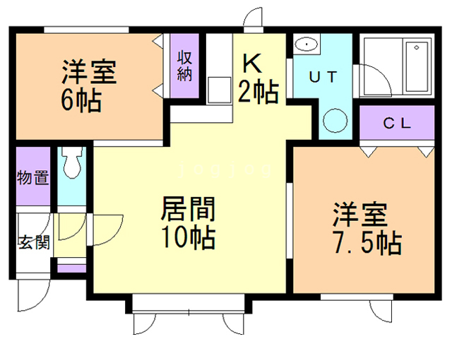 【ガッシュの間取り】