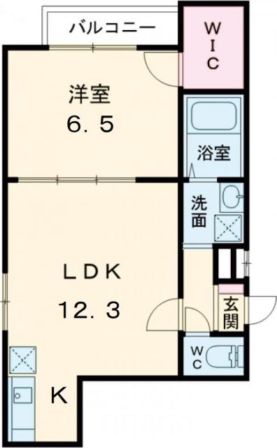 堺市堺区今池町のアパートの間取り