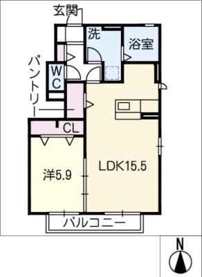 ルミエール八光の間取り