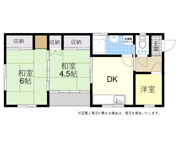 高倉アパートの間取り