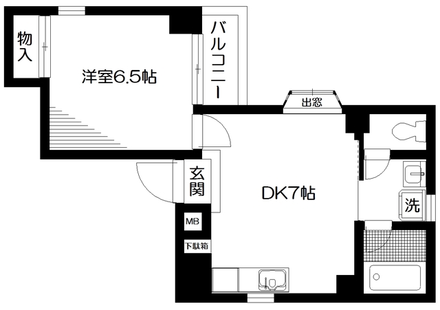 サンファーストの間取り