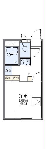 レオパレスミーテの間取り