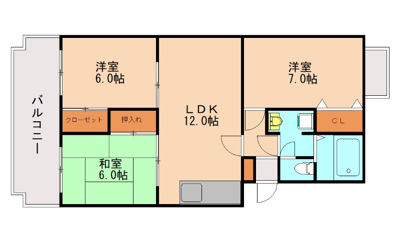 メゾンド・エスポワール須川の間取り