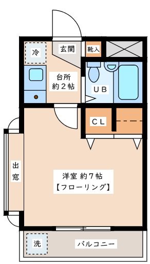 ラポア杉本の間取り