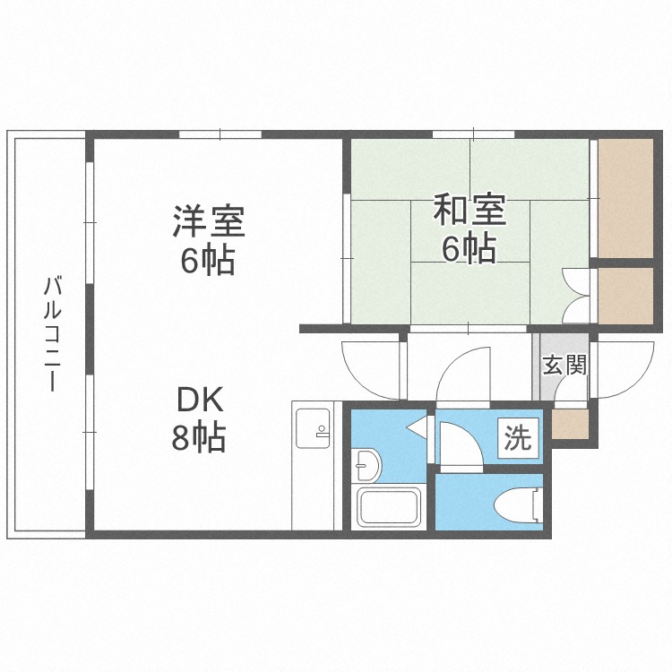 イメージ３０７の間取り