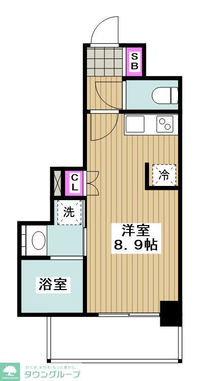 【町田市原町田のマンションの間取り】