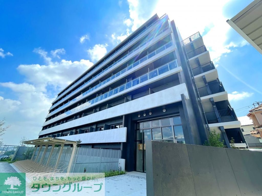 【町田市原町田のマンションの建物外観】