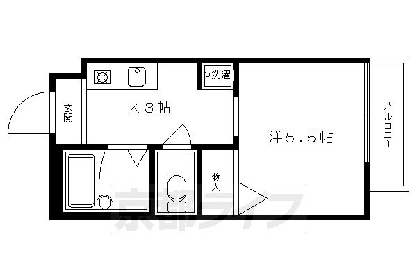 ハーベスト宝ヶ池の間取り