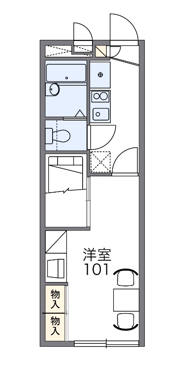 幕張本郷の間取り