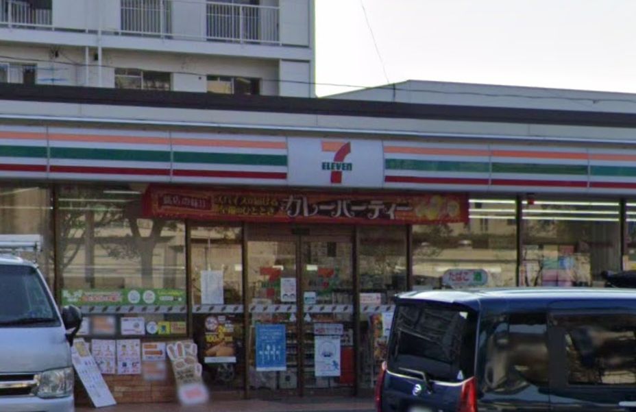 コンビニ　セブンイレブン 広島牛田新町店（コンビニ）まで707m