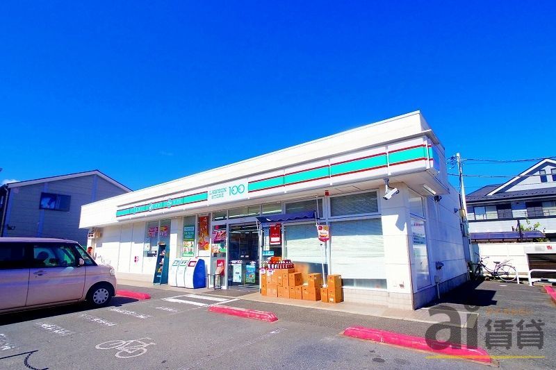コンビニ　ローソンストア100東村山久米川町店（コンビニ）まで60m
