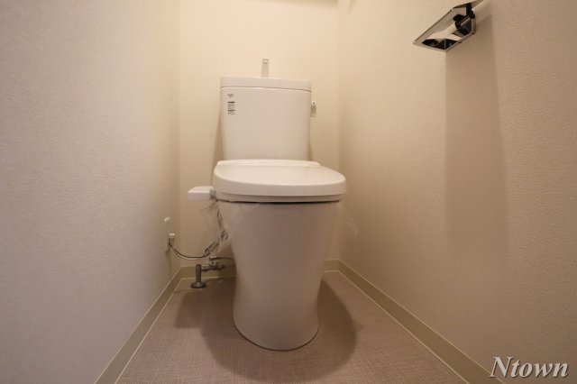 トイレ　ゆったりとした空間のトイレです