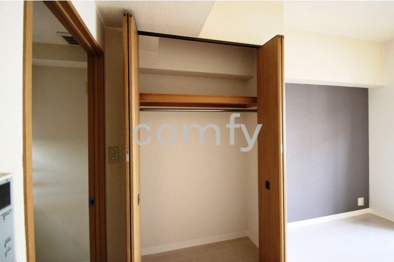 収納　幅があり収納力のあるクローゼット