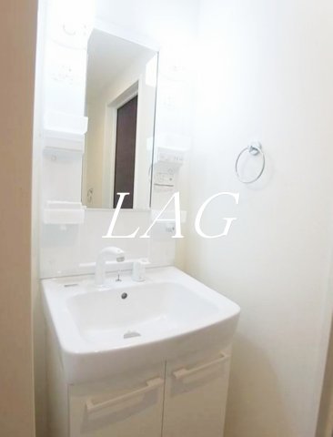 洗面設備　洗面台です。