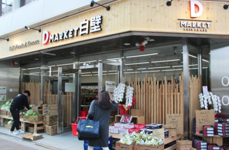 スーパー　D*MARKET白壁店（スーパー）まで1057m