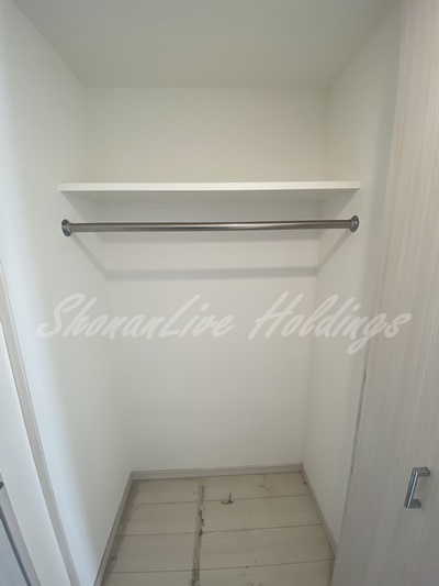 収納　ハンガーラック付きで楽々収納