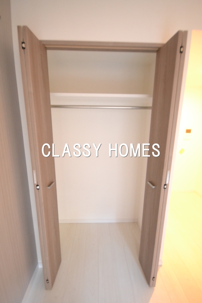 収納　2013年竣工　レガリス愛宕御成門：クローゼット