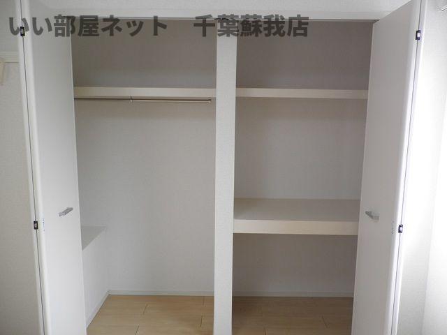 収納　十分な収納スペースがあります