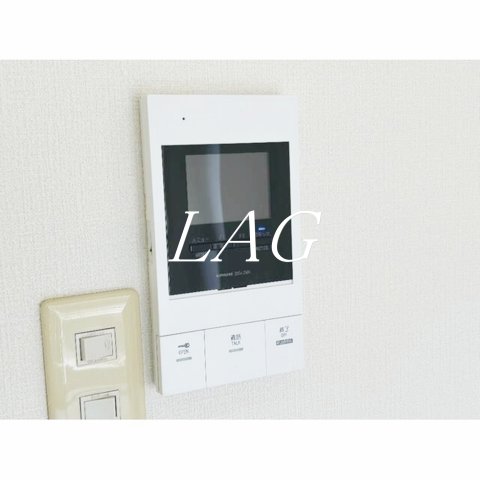 セキュリティ　モニター付インターホンです。