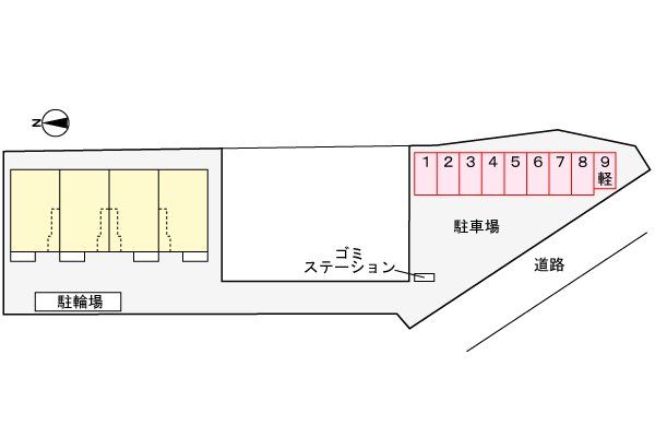 駐車場　間取図