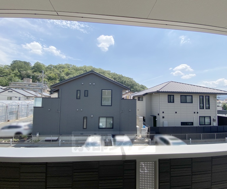 眺望　バルコニからの景色です。