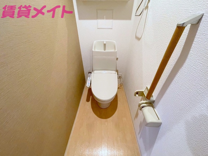 トイレ　同物件別部屋タイプ