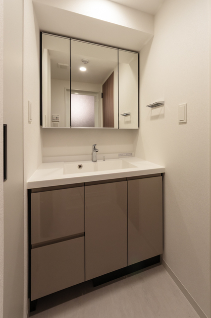 洗面設備　※写真は同タイプ住戸です。