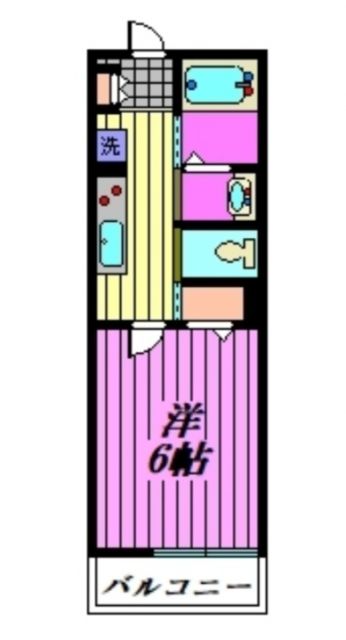 Mark Duo蕨錦町の間取り写真
