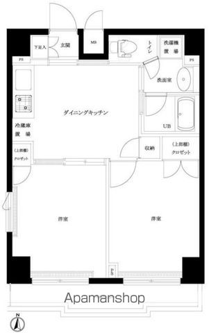 ルーブル上鷺宮弐番館の間取り写真