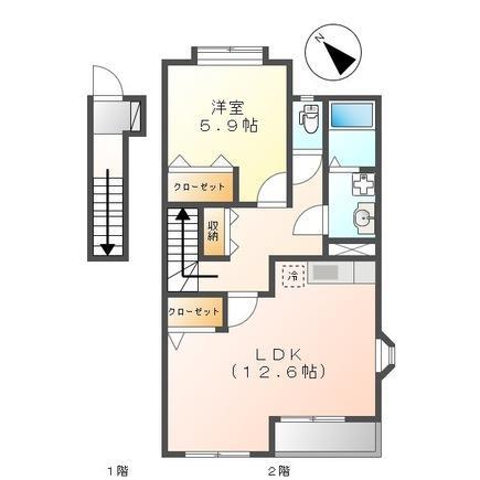 プルミエールの間取り写真