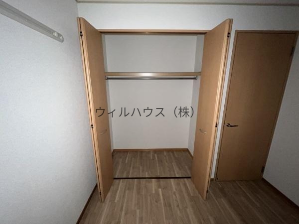 収納　クローゼット！