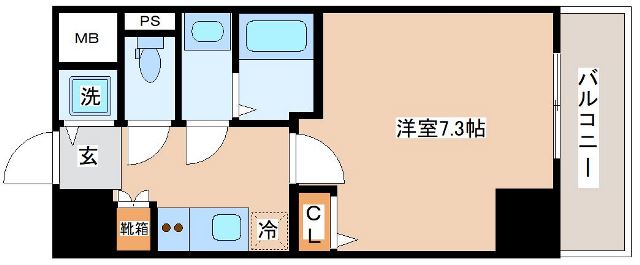 レジデンス神戸レガーロの間取り写真